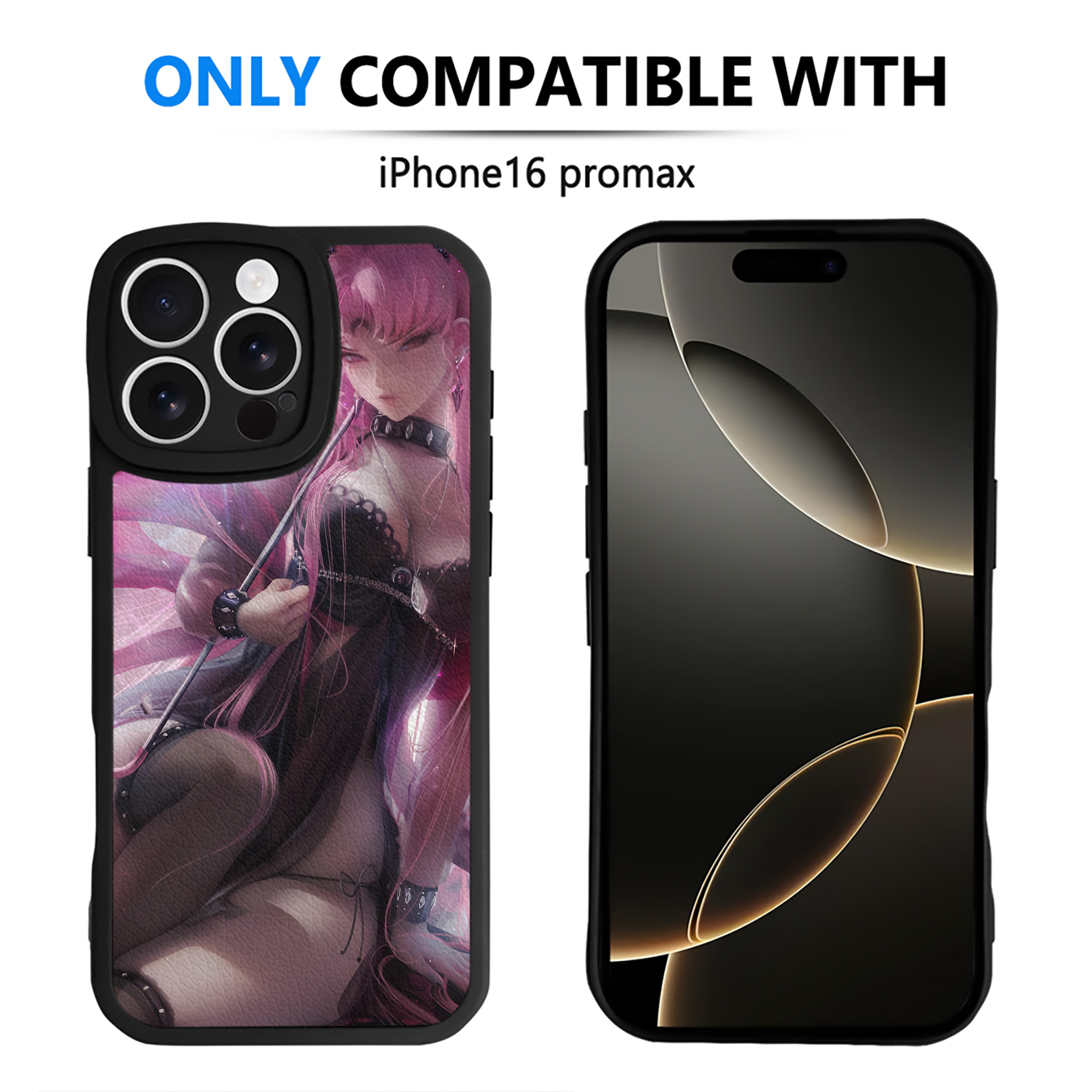 （画像用） 美少女戦士セーラームーン Sailor Moon 【iPhone 16シリーズ対応】シリコンスマホケース（レザー調） 材質：シリコン